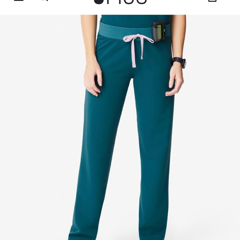 Fig scrub pants